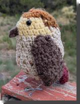 [ Crochet bird ]