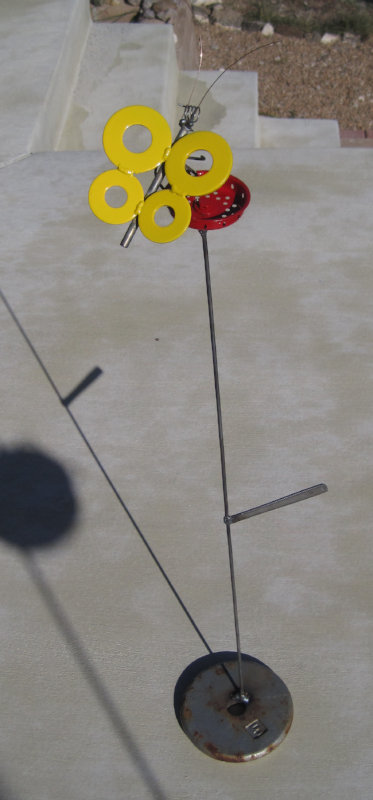 [Butterfly with flower, pa ...]